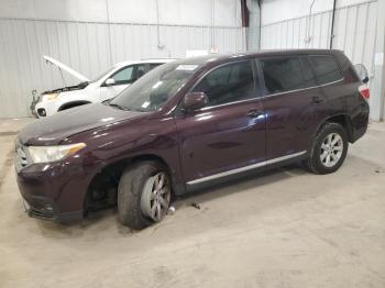  Salvage Toyota Highlander