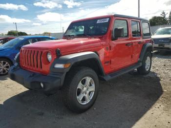  Salvage Jeep Wrangler