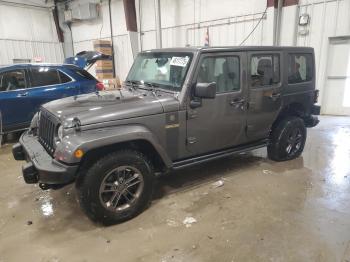  Salvage Jeep Wrangler