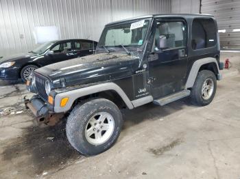  Salvage Jeep Wrangler