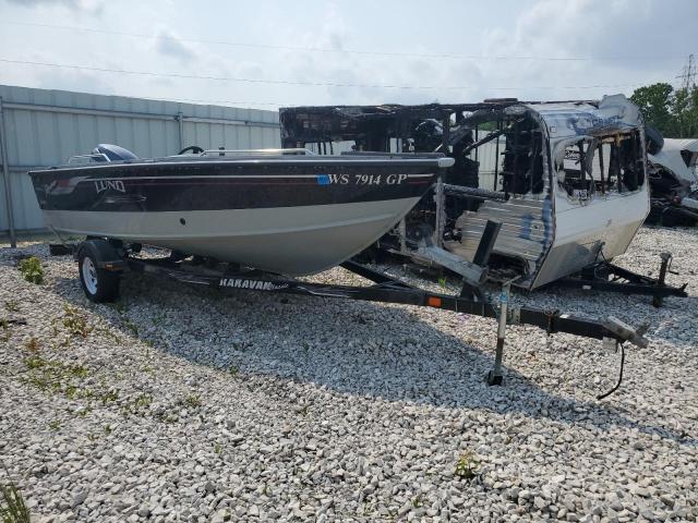  Salvage Lund Boat W Trl