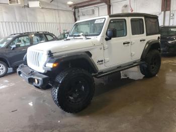  Salvage Jeep Wrangler