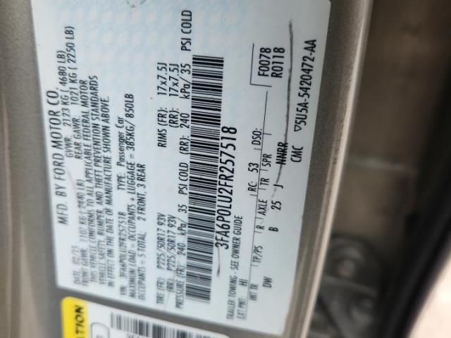 Ford Fusion Se Hybrid Image 7