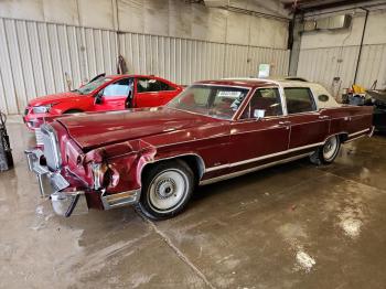  Salvage Lincoln Continental