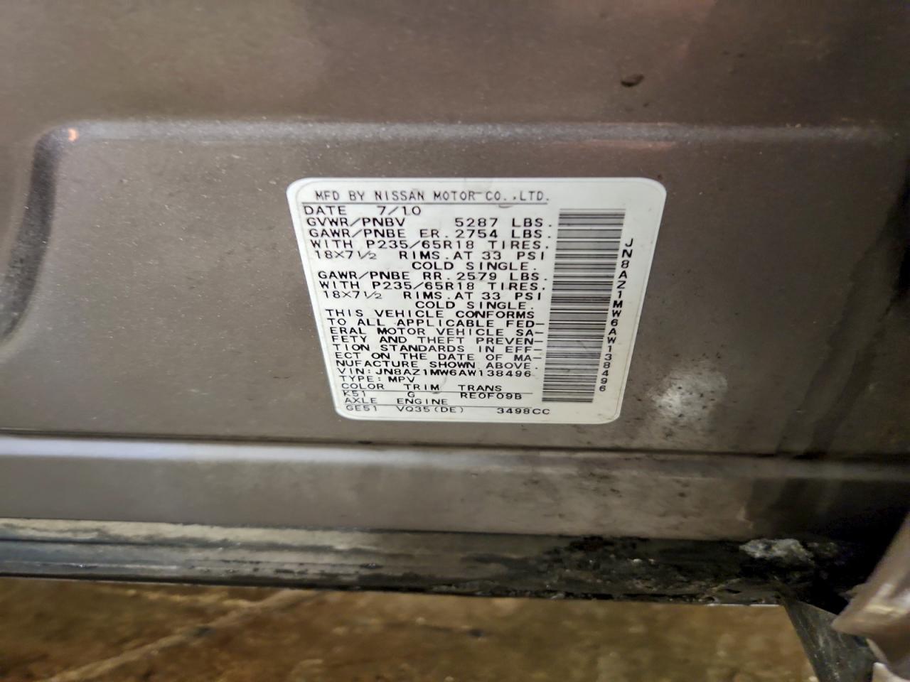 Nissan Murano S Image 11