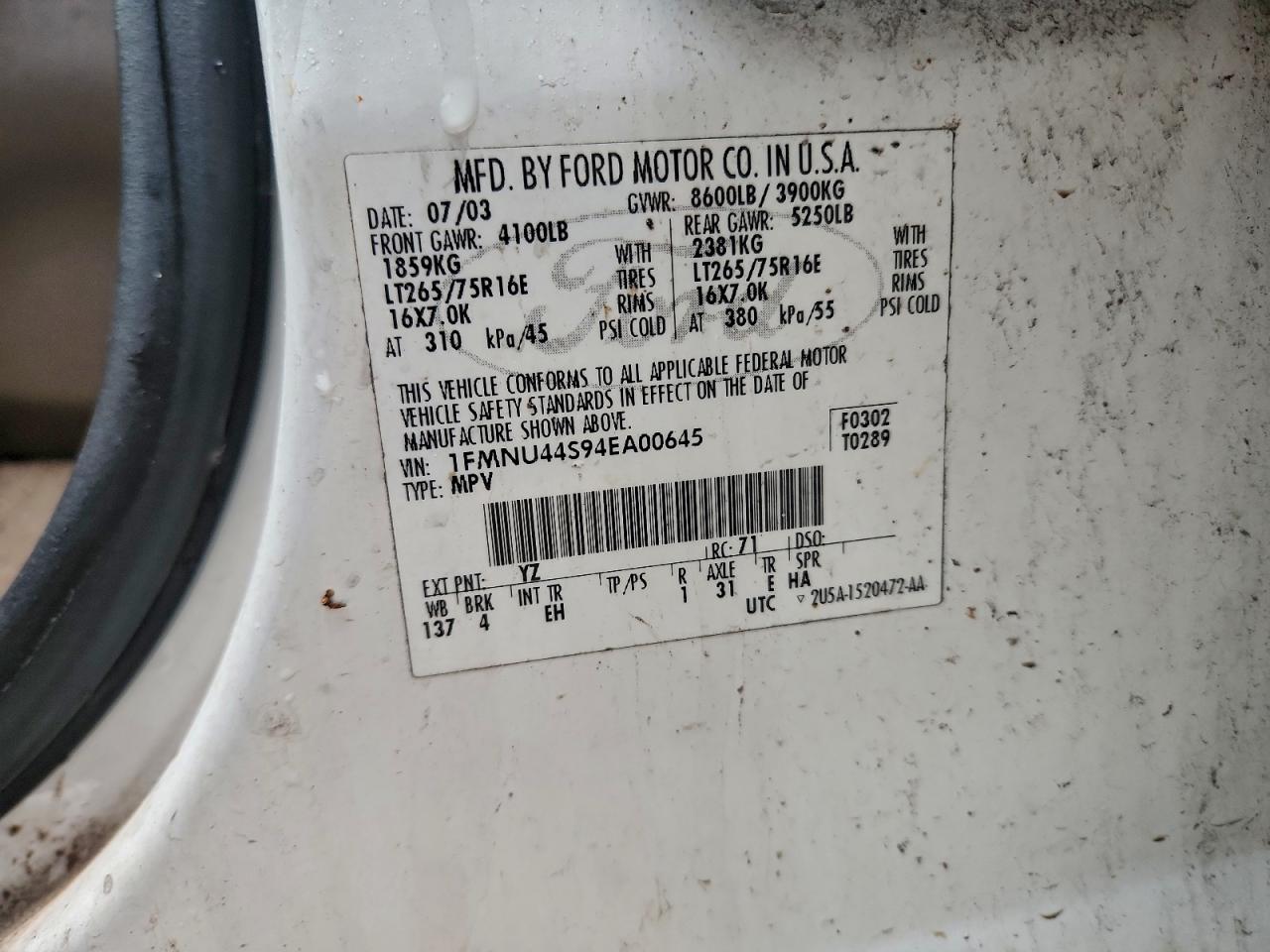 Ford Excursion Eddie Bauer Image 10