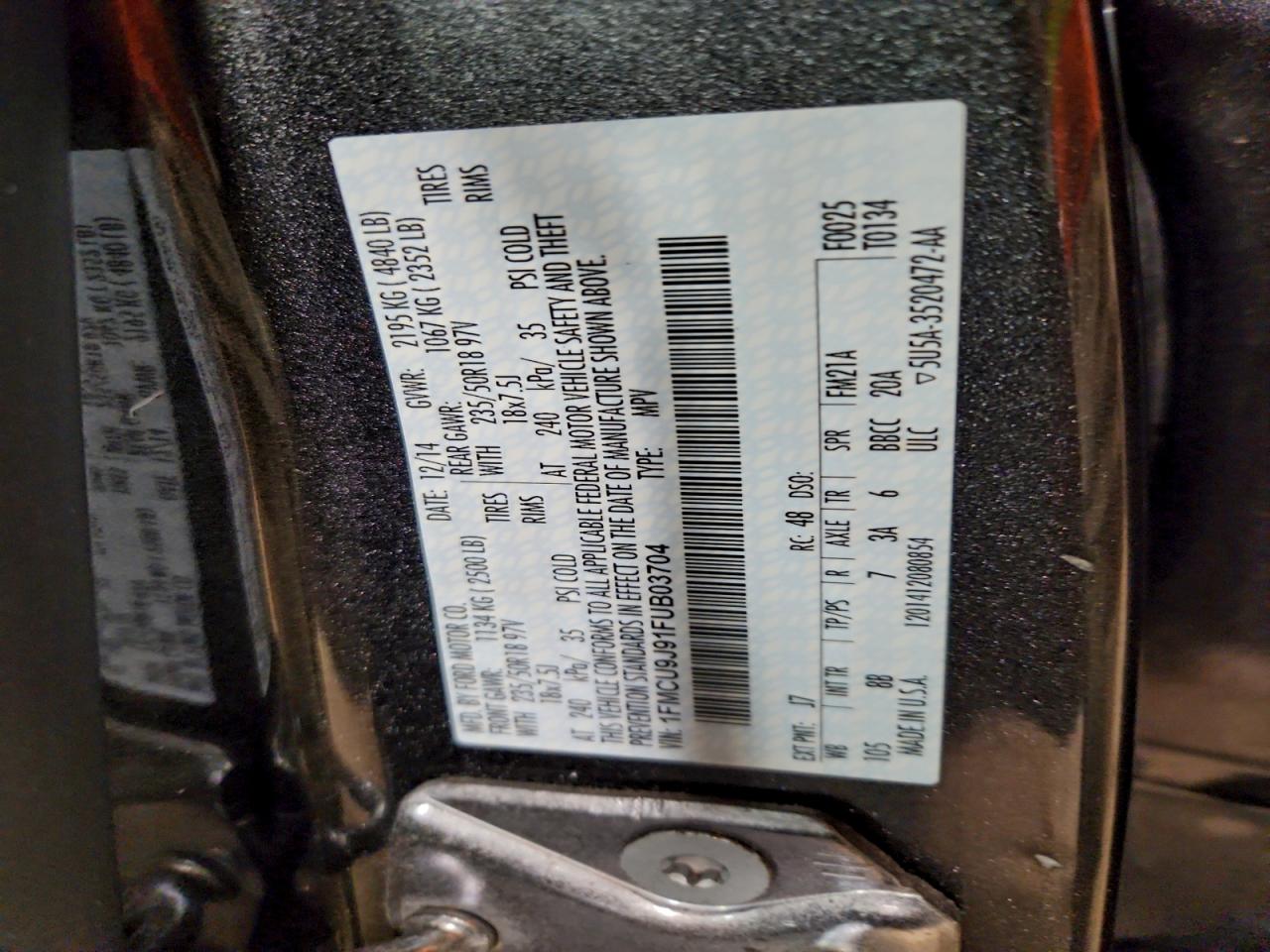 Ford Escape Titanium Image 7