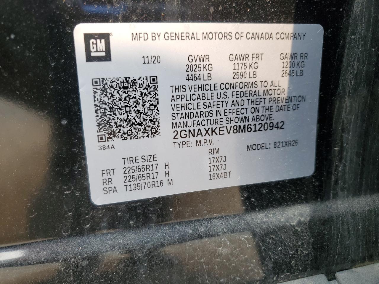 Chevrolet Equinox Lt Image 11