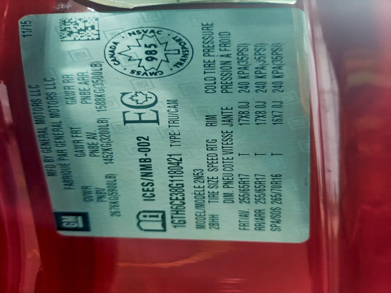 GMC Canyon Sle Image 8