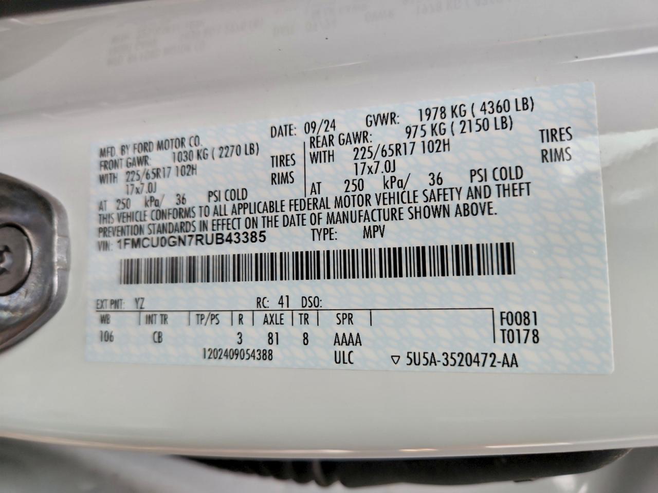 Ford Escape Active Image 4