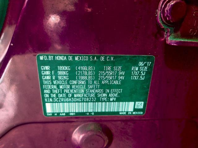 Honda HR-V Lx Image 9