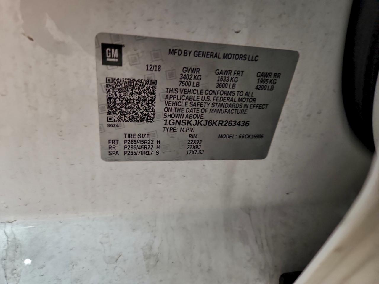 Chevrolet Suburban K1500 Premier Image 13