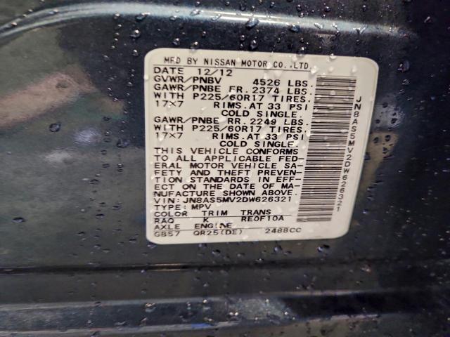 Nissan Rogue S Image 12