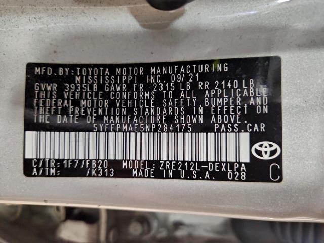 Toyota Corolla Le Image 11