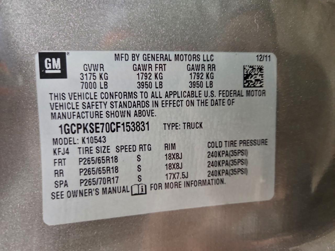 Chevrolet Silverado K1500 Lt Image 10