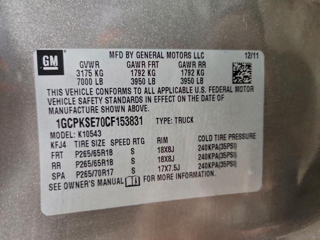 Chevrolet Silverado K1500 Lt Image 10